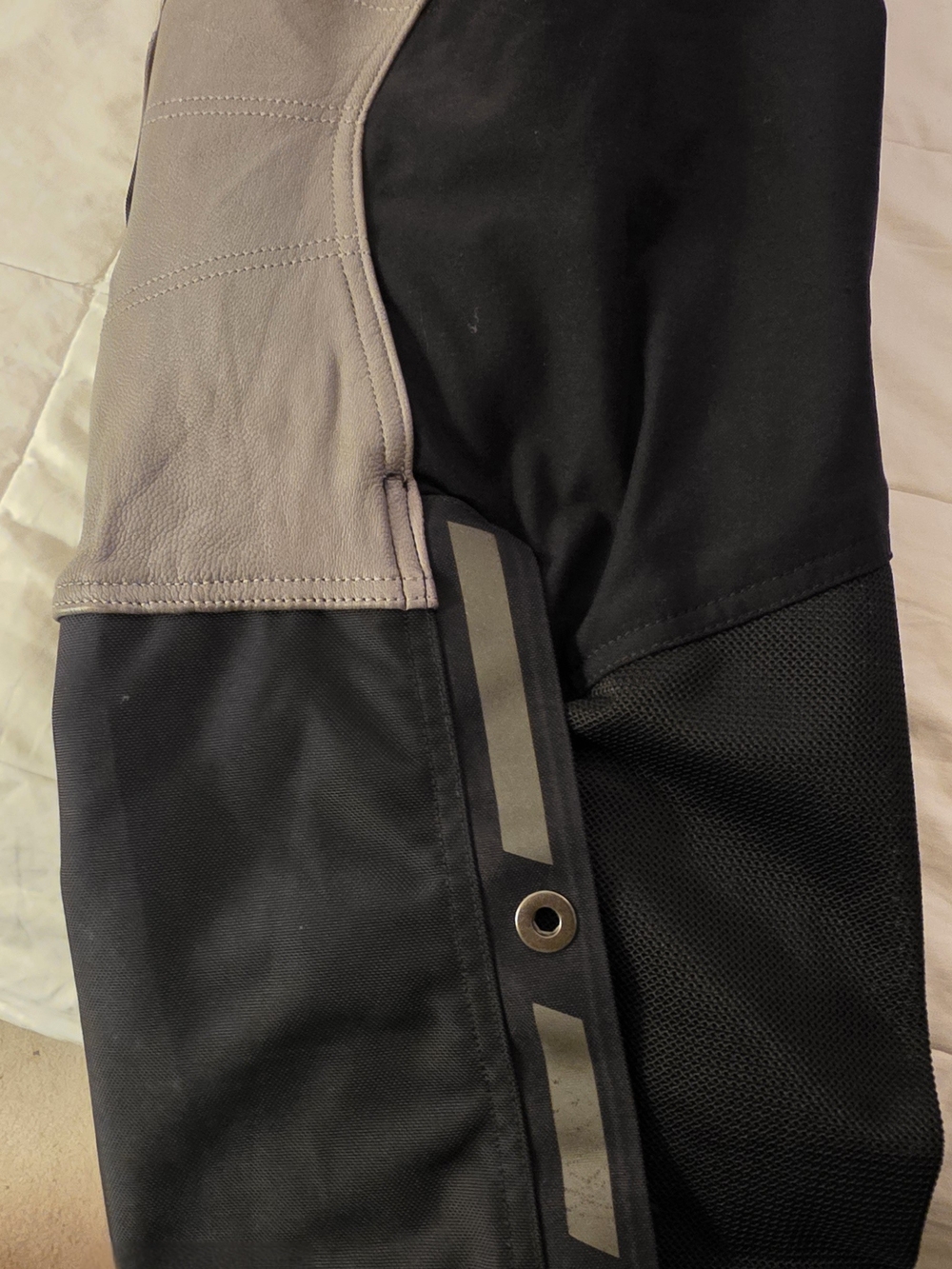 Mens Black Motorcycle Riding Pants - Picture 6 of 8